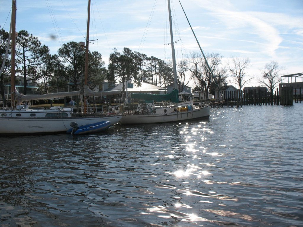 Town dock in Oriental